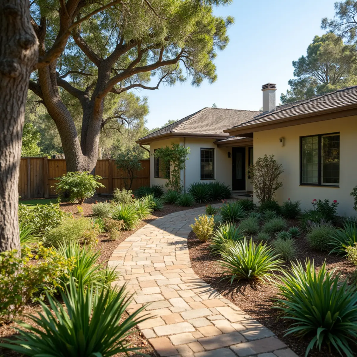Water-wise landscaping project in Arroyo Grande, CA by Kestrel Landscapes
