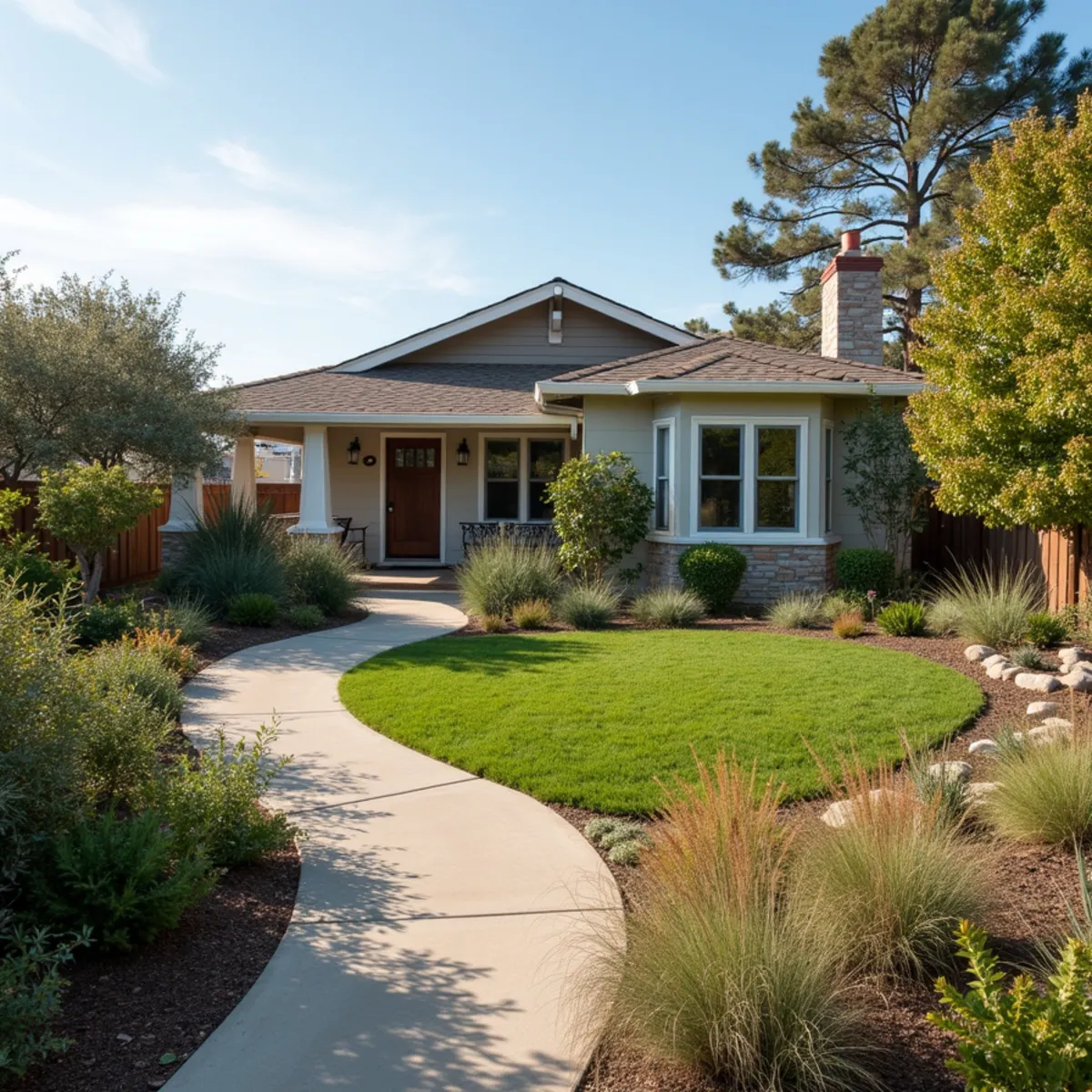 Water-wise landscaping project in Baywood Park, CA by Kestrel Landscapes