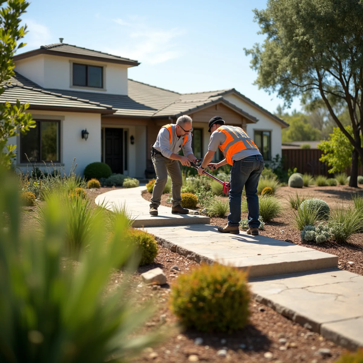 Water-wise landscaping project in Buellton, CA by Kestrel Landscapes