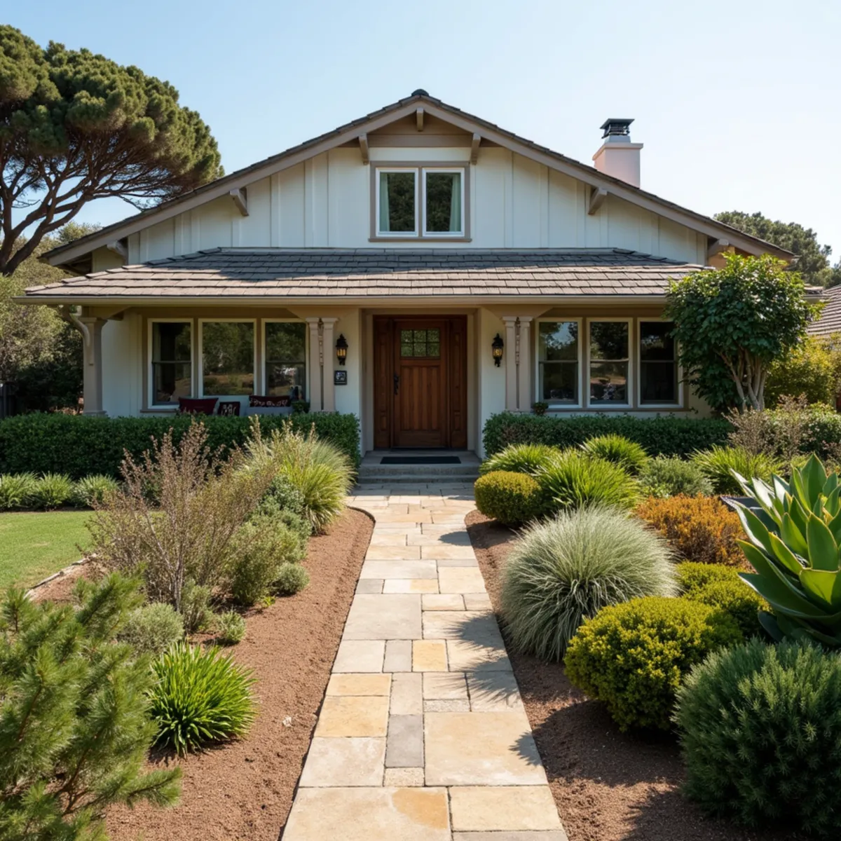 Water-wise landscaping project in Carmel-by-the-Sea, CA by Kestrel Landscapes