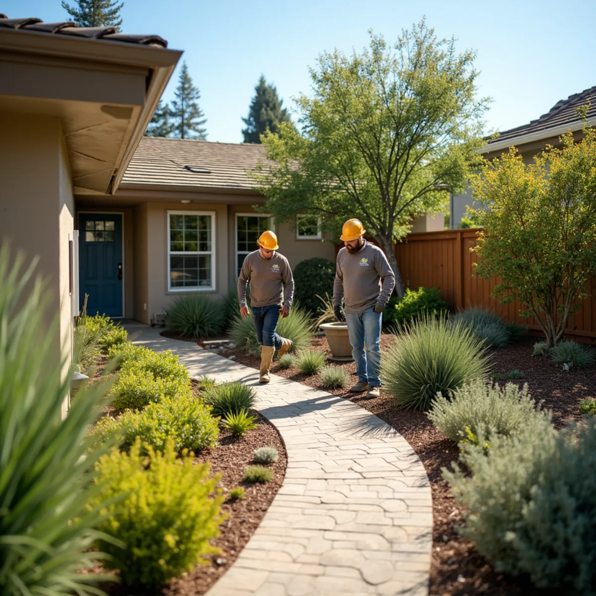 Water-wise landscaping project in Goleta, CA by Kestrel Landscapes