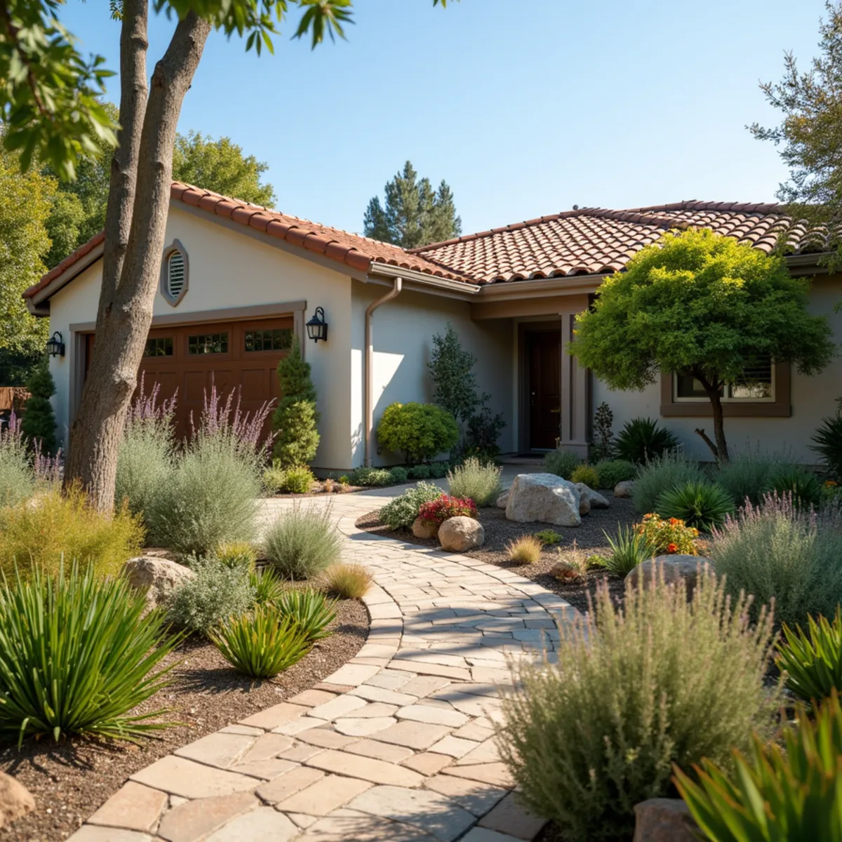 Water-wise landscaping project in Lockwood & Lake San Antonio, CA by Kestrel Landscapes