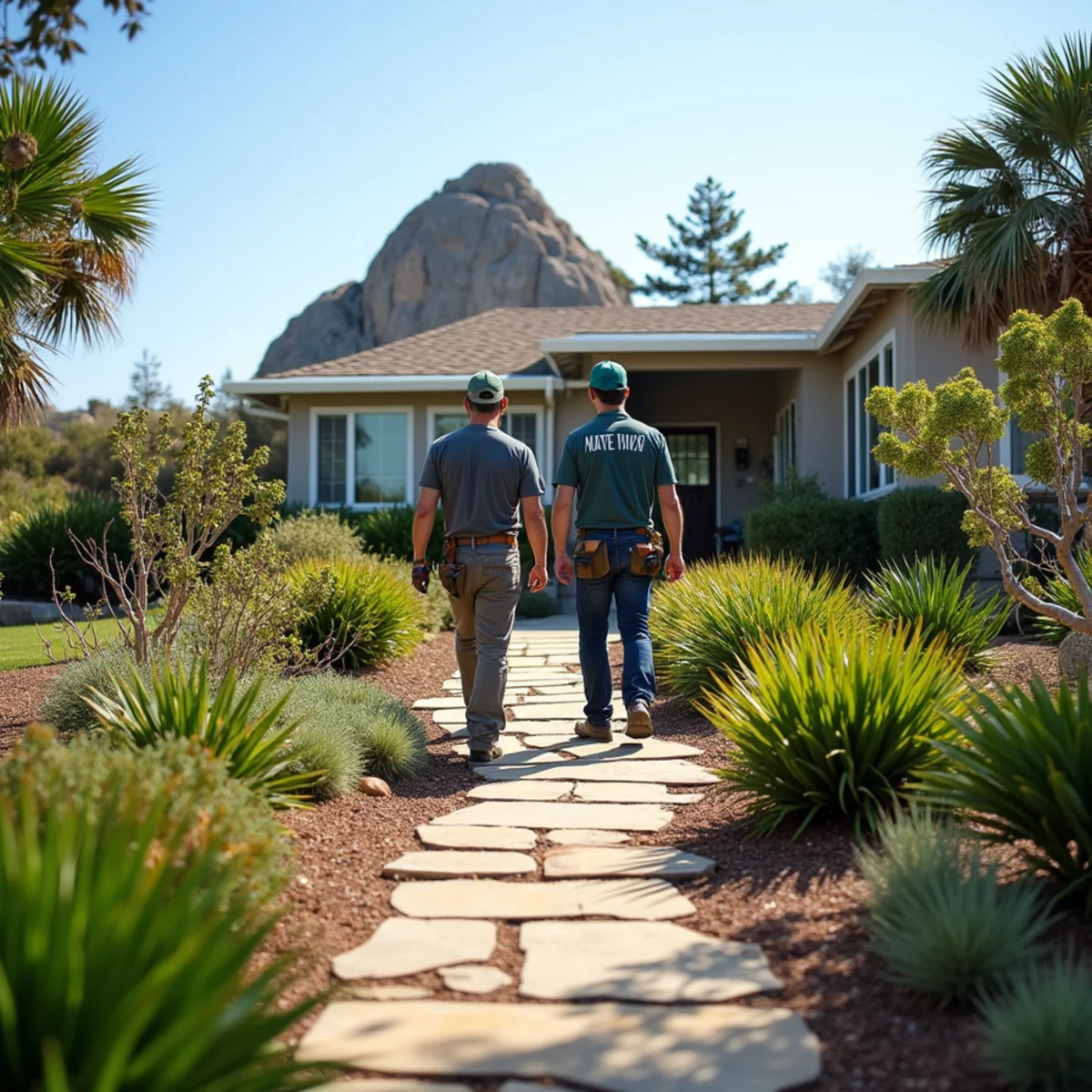 Water-wise landscaping project in Morro Bay, CA by Kestrel Landscapes