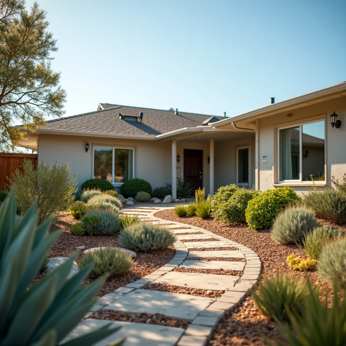 Water-wise landscaping project in Oceano, CA by Kestrel Landscapes