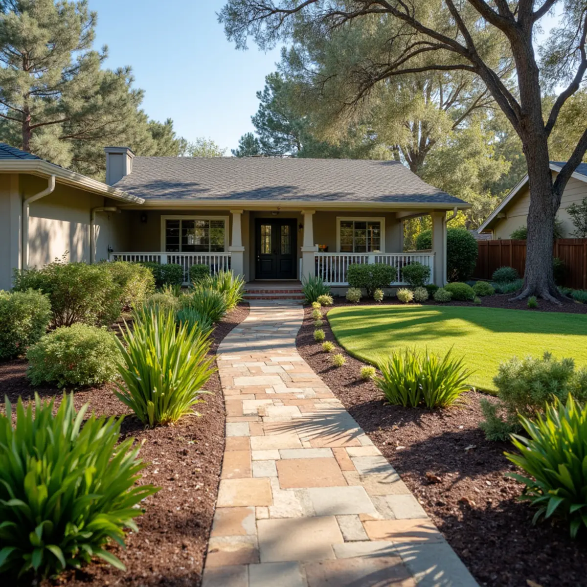 Water-wise landscaping project in Prunedale, CA by Kestrel Landscapes