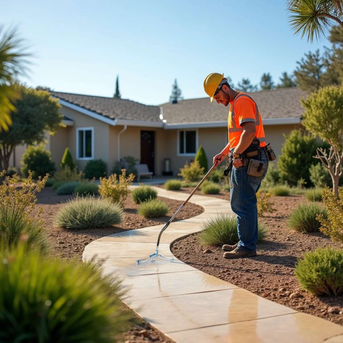 Water-wise landscaping project in San Luis Obispo County, CA by Kestrel Landscapes
