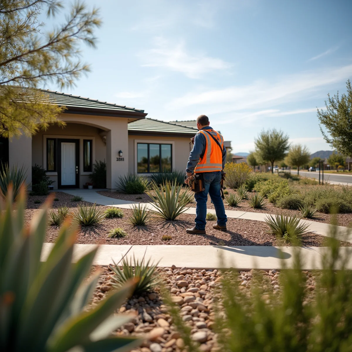 Water-wise landscaping project in Santa Margarita, CA by Kestrel Landscapes