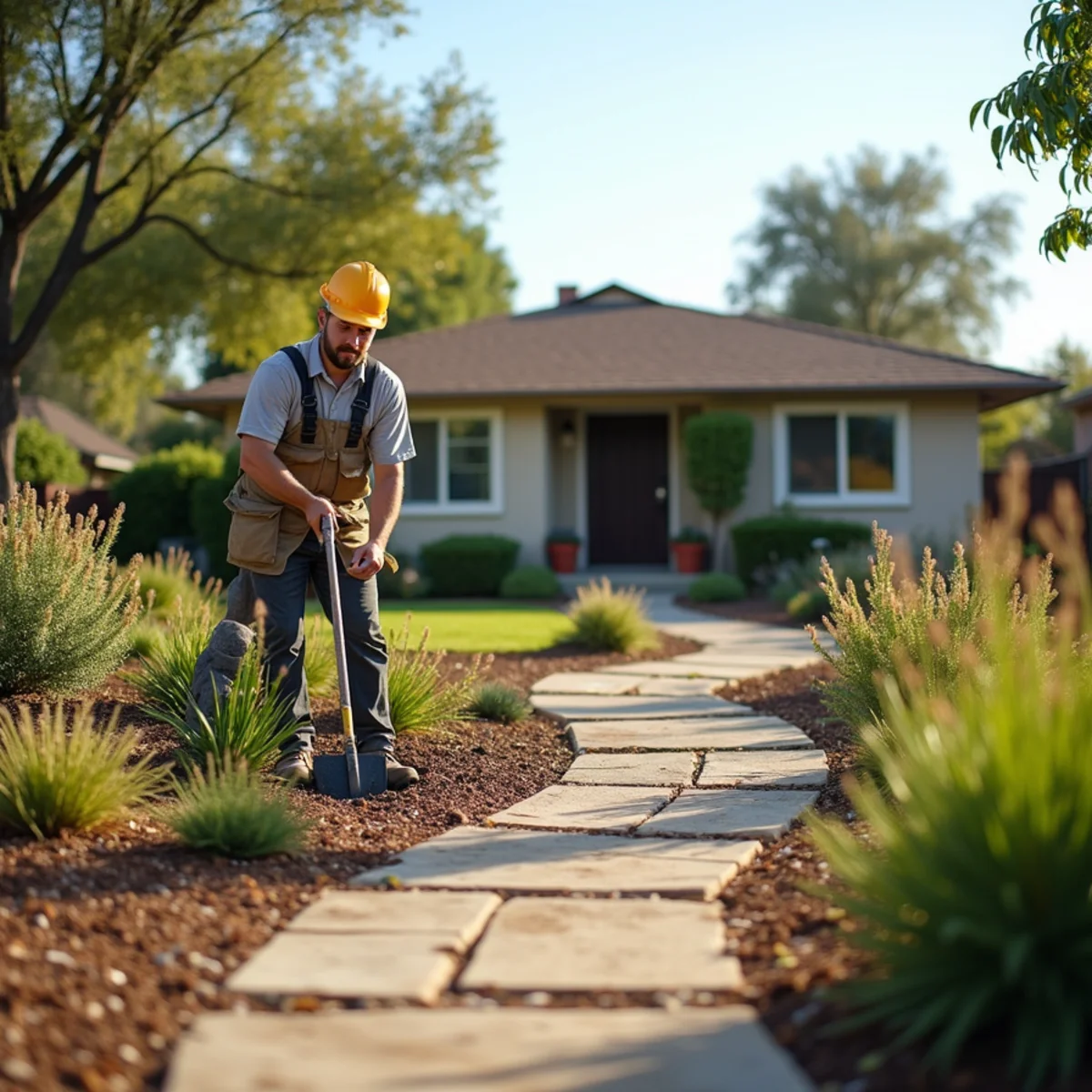Water-wise landscaping project in Santa Maria, CA by Kestrel Landscapes