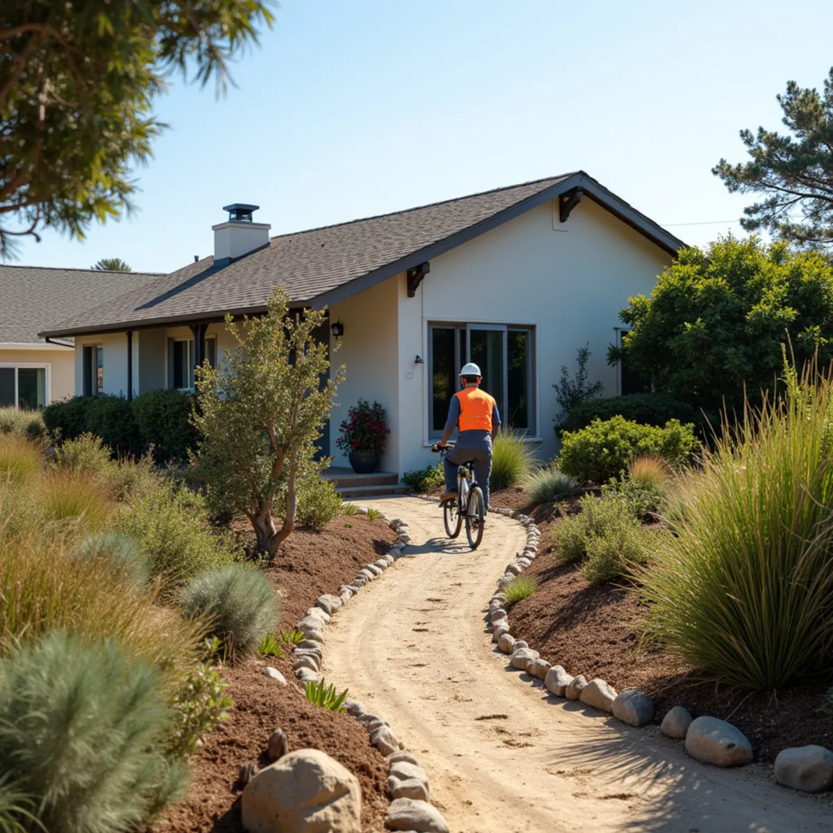 Water-wise landscaping project in Shell Beach, CA by Kestrel Landscapes