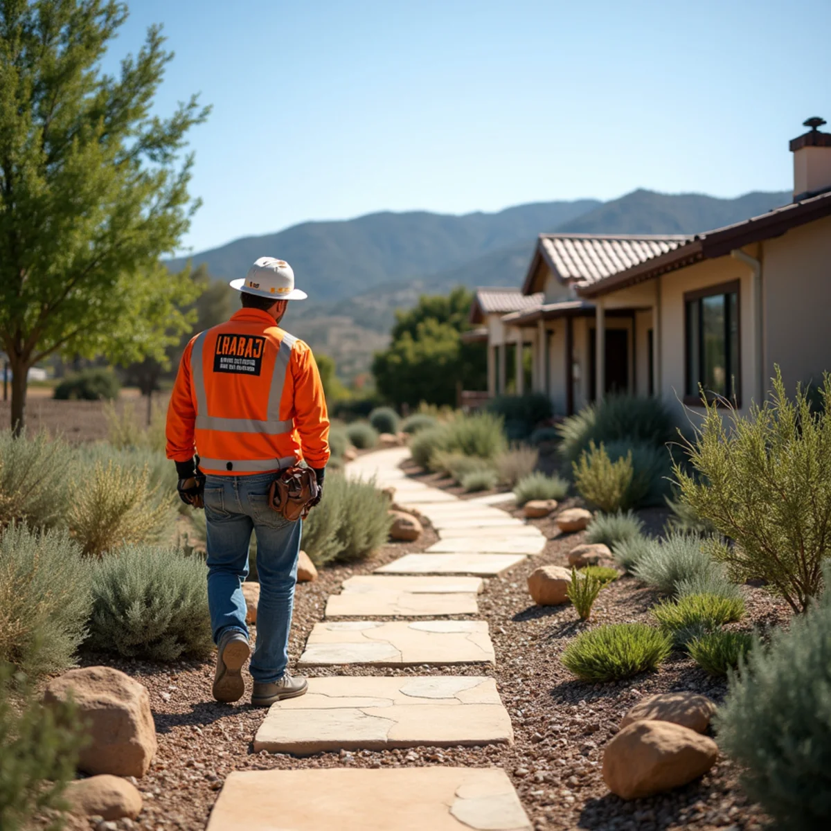 Water-wise landscaping project in Sisquoc, CA by Kestrel Landscapes
