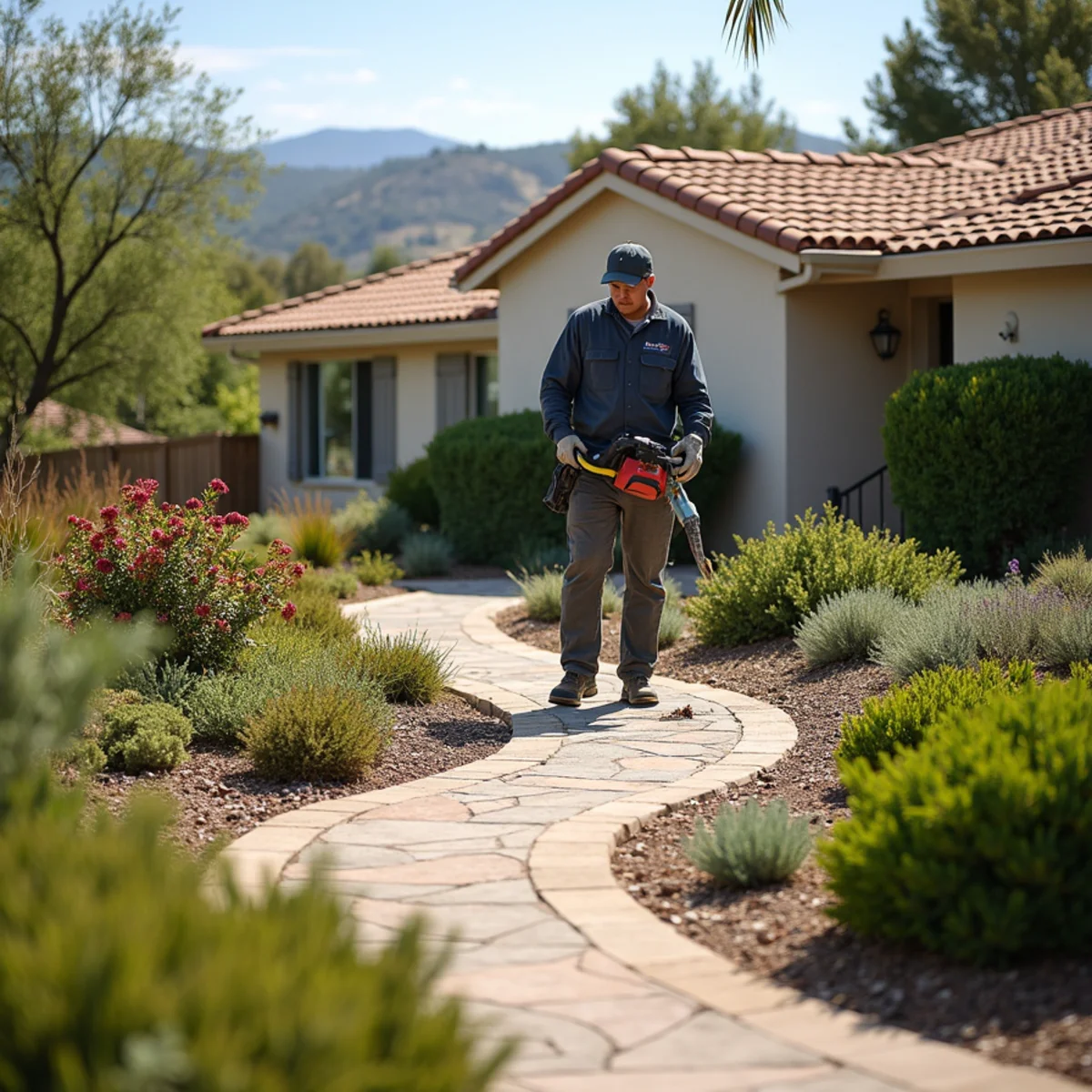 Water-wise landscaping project in Soledad, CA by Kestrel Landscapes