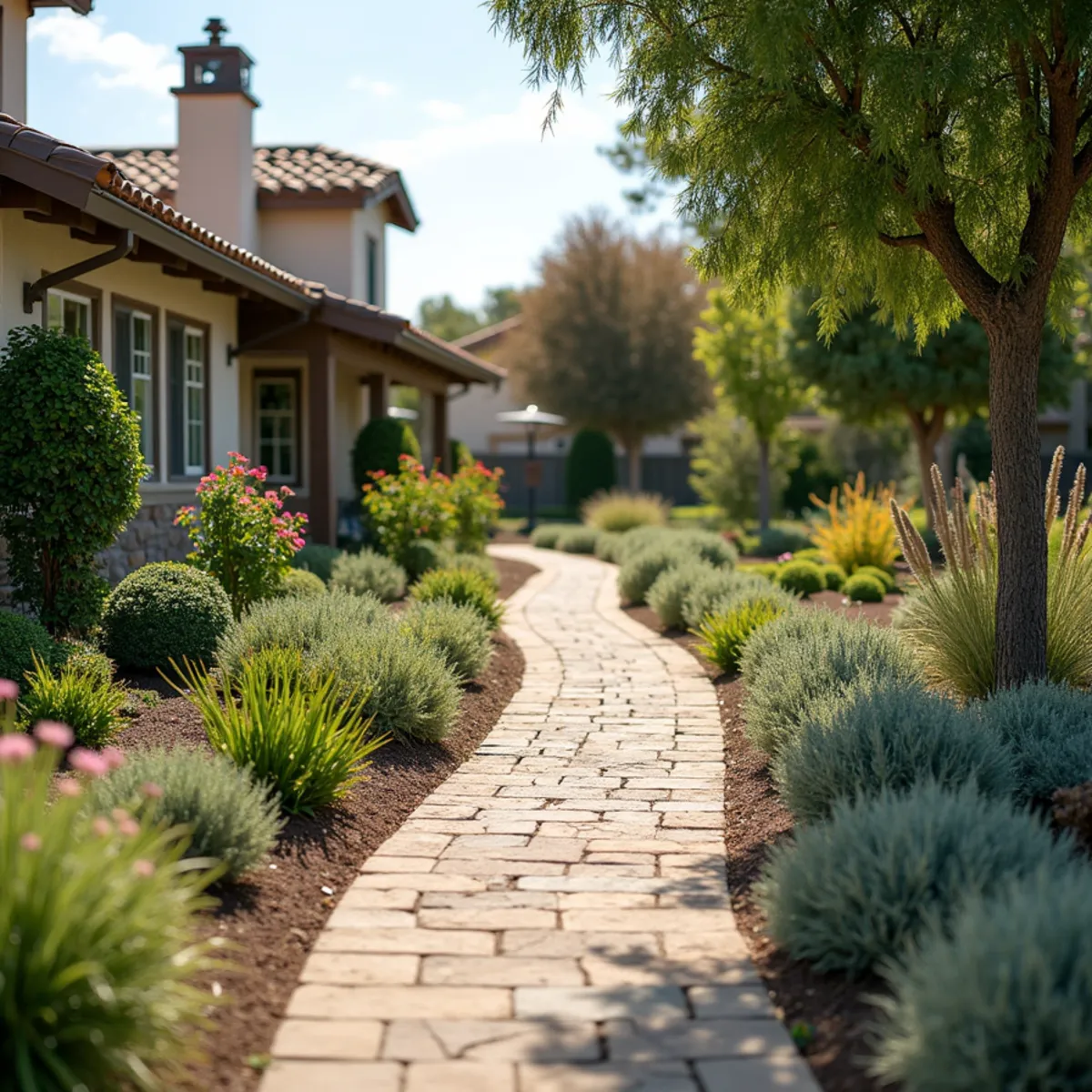 Water-wise landscaping project in Templeton, CA by Kestrel Landscapes