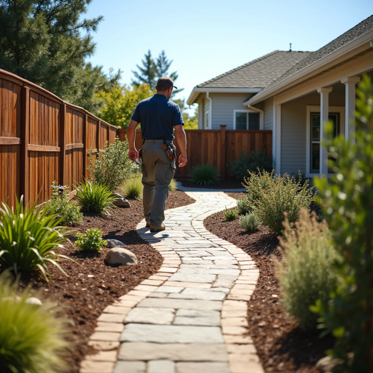 Range of Central Coast landscaping services by Kestrel Landscapes in Los Osos, CA